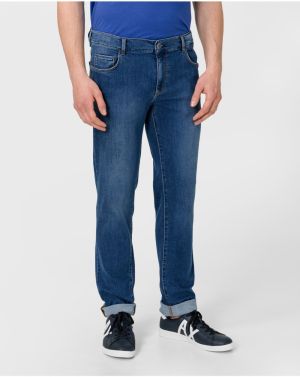 Straight fit pre mužov Trussardi Jeans - modrá