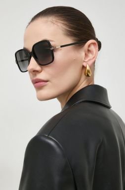 Slnečné okuliare Gucci dámske, čierna farba, GG1449S