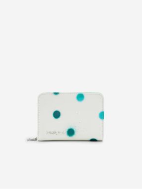 White Women's Patterned Wallet Desigual New Splatter Maya - Women's