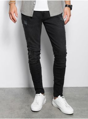 Skinny fit pre mužov Ombre Clothing - čierna