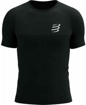 Compressport PERFORMANCE SS TSHIRT M Pánske bežecké tričko, čierna, veľkosť