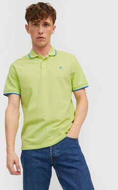 Jack&Jones PREMIUM Polokošeľa Win 12169064 Zelená Regular Fit