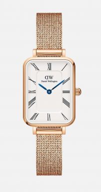 Hodinky Daniel Wellington dámsky, ružová farba