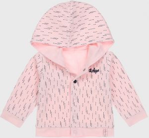 Dievčenský obojstranný dojčenský cardigan Baby girl