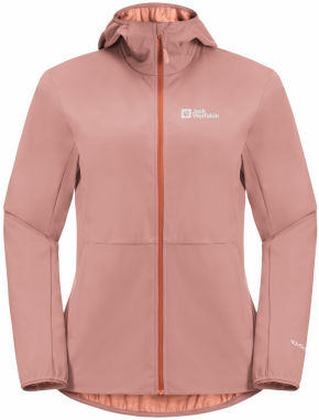 JACK WOLFSKIN Športová bunda 'FELDBERG'  sivá / rosé