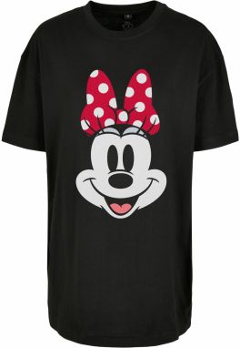 Merchcode Tričko 'Disney 100 Minnie Smiles'  lososová / ohnivo červená / čierna / biela