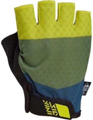 SILVINI ANAPO Pánske cyklistické rukavice, zelená, veľkosť