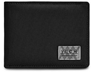 Čierna pánska kožená peňaženka VUCH Milton Black