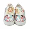 Goby biele slip on Girl With Flowers galéria