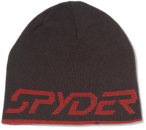 Spyder REVERSIBLE INNSBRUCK Pánska obojstranná zimná čiapka, červená, veľkosť