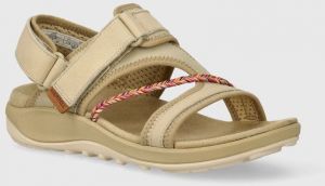 Sandále Merrell TERRAN 4 BACKSTRAP dámske, béžová farba, J006746