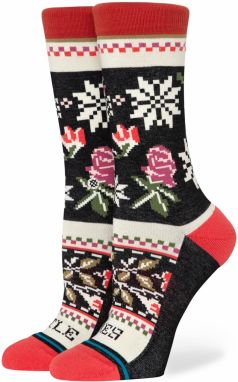 Stance Ponožky 'MISTLING TOES'  červená / čierna / biela