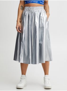 Dámska sukňa v striebornej farbe The Jogg Concept