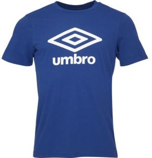 Umbro LARGE LOGO TEE ESSENTIALS Pánske tričko, modrá, veľkosť