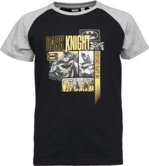 Warner Bros BATMAN SHORT DARK KNIGHT Chlapčenské tričko, čierna, veľkosť