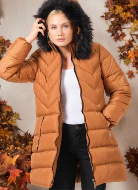 Z6759 DEWBERRY LADIES COAT-PLAIN PLATE