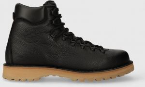 Kožené členkové topánky Diemme Roccia Vet pánske, čierna farba, DI23FWRVM.I01L006BLK