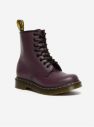 Tmavofialové dámske kožené členkové topánky Dr. Martens galéria