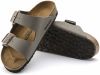 Birkenstock Arizona Nubuck Stone Narrow Fit galéria