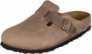 BIRKENSTOCK Šľapky 'Boston'  hnedá / svetlohnedá