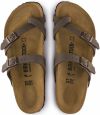 Birkenstock Mayari Birko-Flor Nubuck Mocha Regular Fit galéria
