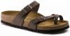 Birkenstock Mayari Birko-Flor Nubuck Mocha Regular Fit galéria