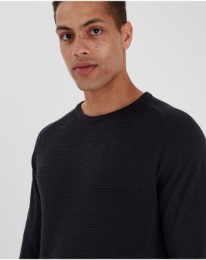 Black Men's Sweater Blend - Men