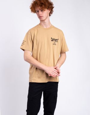 Carhartt WIP S/S Home T-Shirt Dusty H Brown / Black