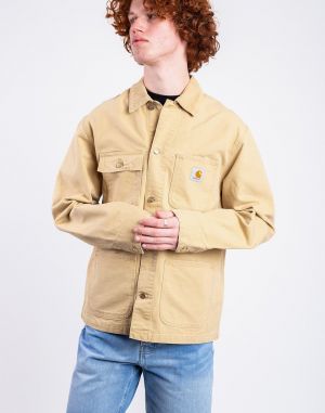 Carhartt WIP Michigan Coat Bourbon/Bourbon aged canvas