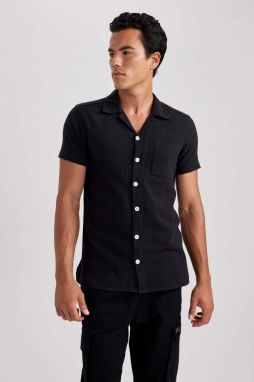 DEFACTO Regular Fit Cotton Short Sleeve Shirt