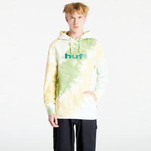 HUF Lo-Fi Tiedye Hoodie Green/ Yellow