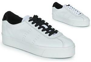 Nízke tenisky Superga  WHITE BLACK