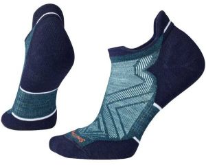Smartwool W RUN TARGETED CUSHION LOW ANKLE Dámske športové ponožky, svetlomodrá, veľkosť