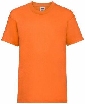 Orange Baby Cotton T-shirt Fruit of the Loom