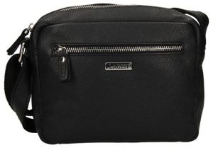 Lagen Dámska kožená crossbody kabelka BLC/20/1525 BLK