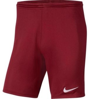 Nike DRI-FIT PARK III Pánske futbalové kraťasy, vínová, veľkosť