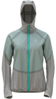 Odlo W DUAL DRYWATERPROOF INSULATED JACKET Dámska bežecká bunda, sivá, veľkosť