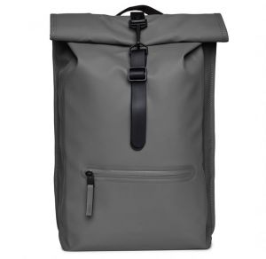 Rains Rolltop Rucksack Grey