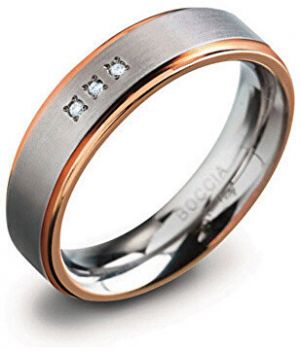 Boccia Titanium Titánový snubný prsteň 0134-02 56 mm