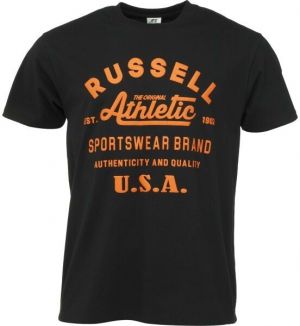 Russell Athletic T-SHIRT M Pánske tričko, čierna, veľkosť