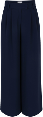 Wallis Petite Plisované nohavice  námornícka modrá