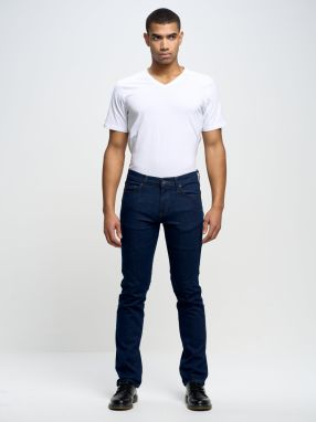 Big Star Man's Slim Trousers 110762 Dark Denim-556