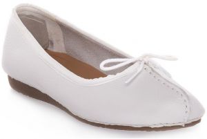 Balerínky/Babies Clarks  FRECKLE ICE WHITE