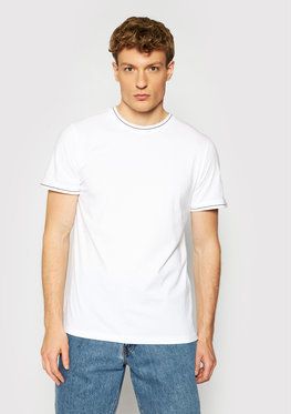 Jack&Jones PREMIUM Tričko Blalucas 12184760 Biela Regular Fit