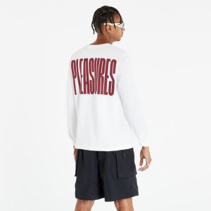 PLEASURES Master Long Sleeve White