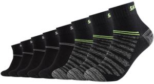 Športové ponožky Skechers  3PPK Unisex Mesh Ventilation Quarter Socks