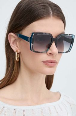 Slnečné okuliare Furla dámske, tyrkysová farba, SFU707_560VBG