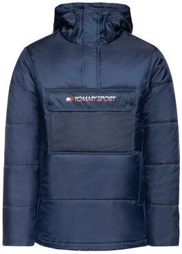 Tommy Sport Vatovaná bunda S20S200264 Tmavomodrá Regular Fit