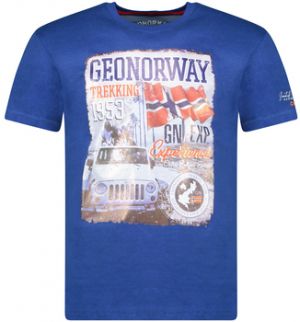 Tričká s krátkym rukávom Geo Norway  SW1959HGNO-ROYAL BLUE