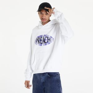 PREACH Oversized Shifted Reality Logo Hoodie GOTS White